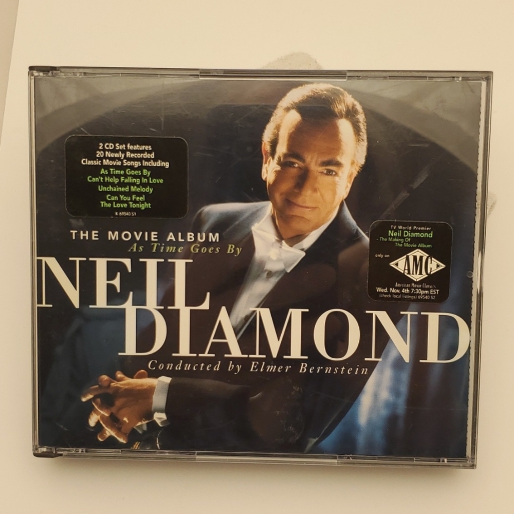 Neil Diamond The Movie Album As Time Goes By 2 CD set